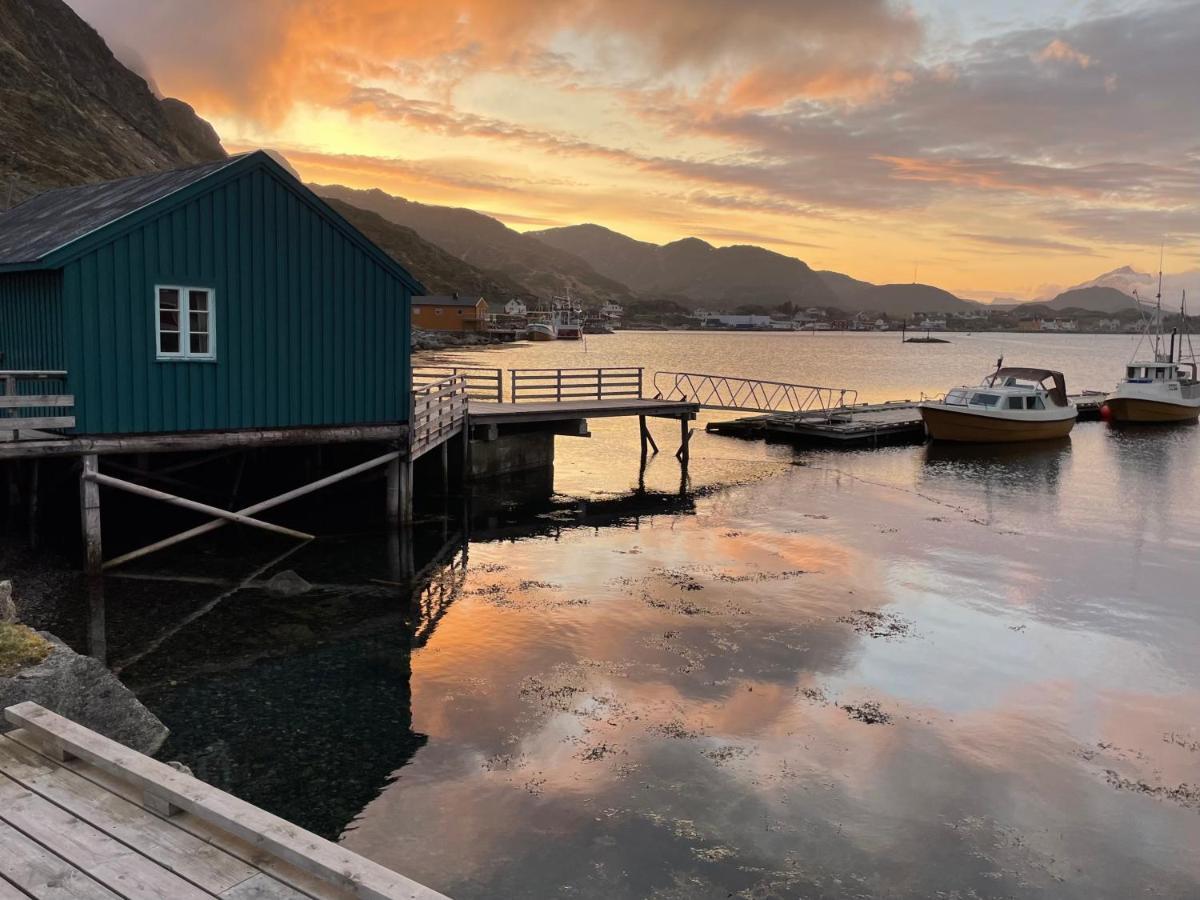 Lofoten Hostel Ballstad - Rorbua  God stemning  - Good Wibe Cabin Exterior foto