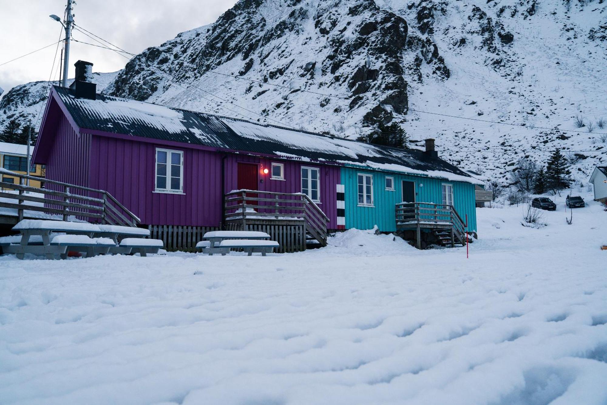 Lofoten Hostel Ballstad - Rorbua  God stemning  - Good Wibe Cabin Exterior foto